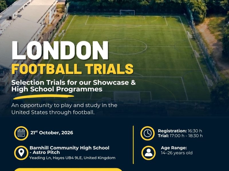London Football Trial Event – 21 October 2026 (PDF)