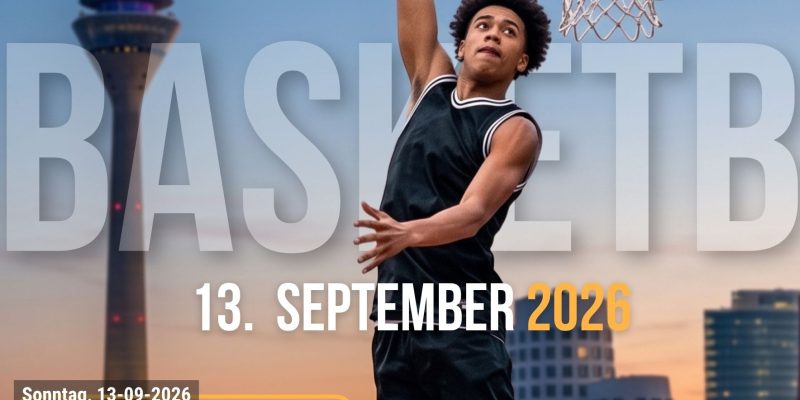 SIS Basketball Tryouts · Düsseldorf · 13. September 2026 – Poster – JPG